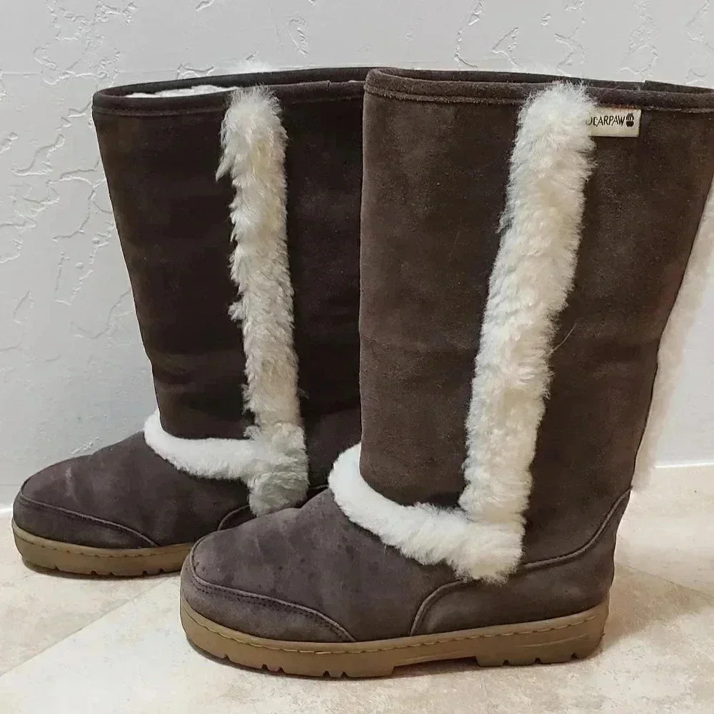 Women's Minnetonka Brown Mukluk Boots